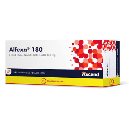 Alfexa 180 mg x 30 comp