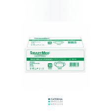 [mascarilla] MASCARILLA 3P CON ELASTICOS X 50 UND SMARTAMED