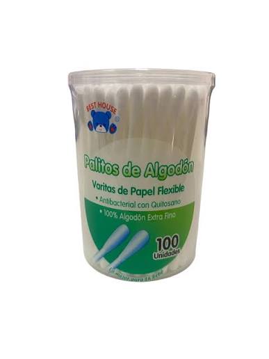 PALITOS DE ALGODO CILINDRO X 100 UND BH