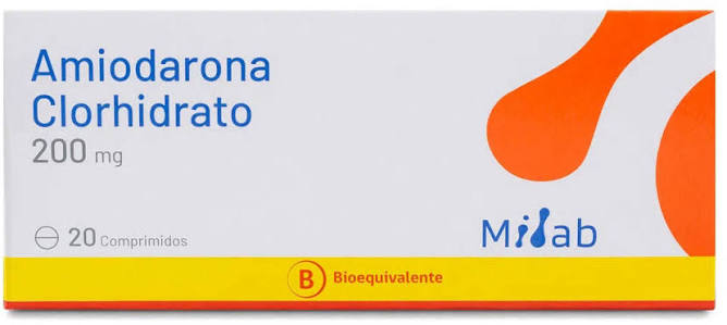 [Amiodarona] Amiodarona Clorhidrato 200 mg - MILAB