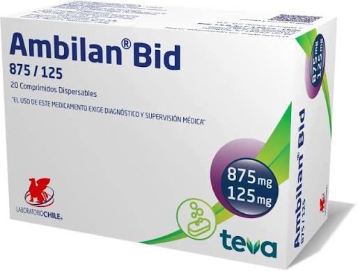 Ambilan bid 875/125 mg - 20 comp