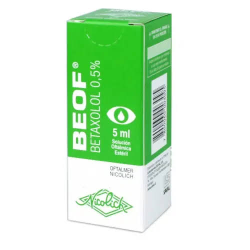BEOF SOL OFT 0,5% X 5 ML