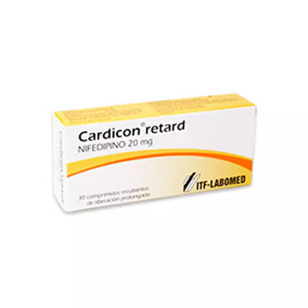 CARDICON RET COM 20 MG X 30