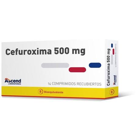 Cefuroxima 500 mg x 14 comp - ASCEND