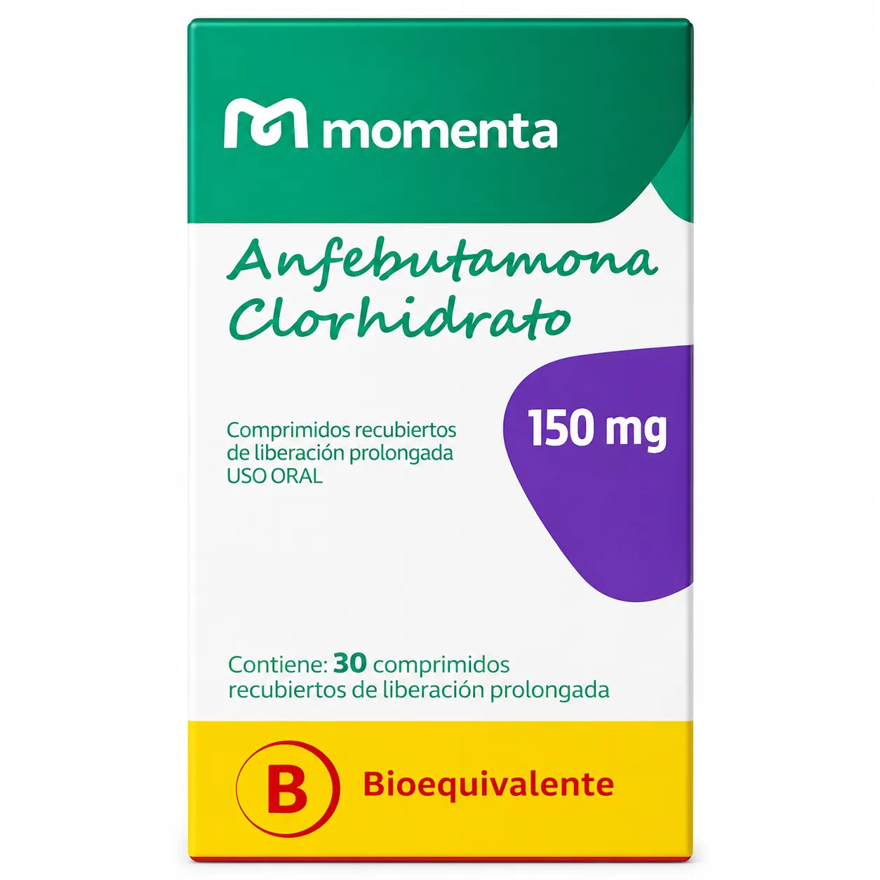 Anfebutamona LP com 150 mg x 30 comp