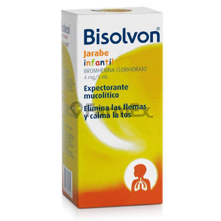 Bisolvon Jarabe 4 mg x 125 mL - Infantil