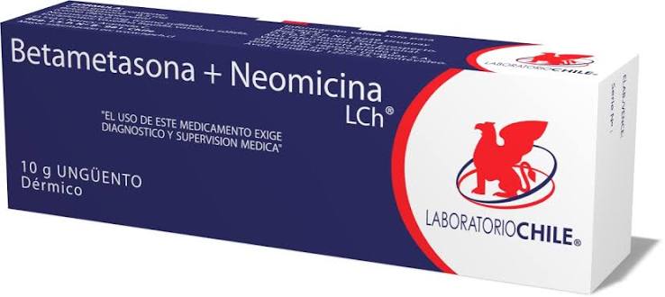 Betametasona + Neomicina ungüento