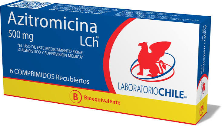 [Azitromicina] Azitromicina 500 mg x 6 comp - Chile