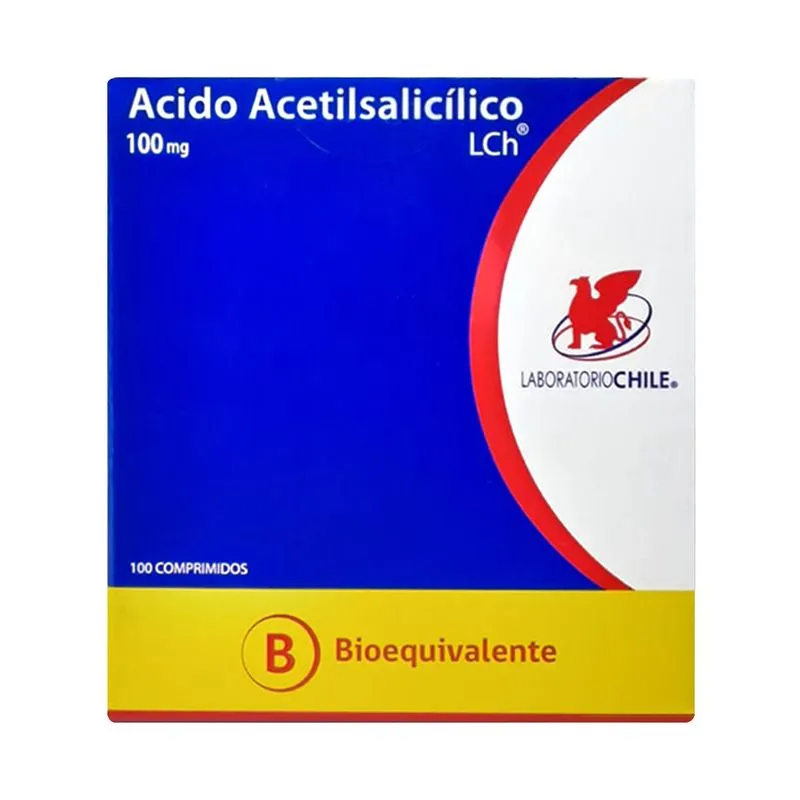 Ácido acetilsalicílico 100 mg 100 comprimidos