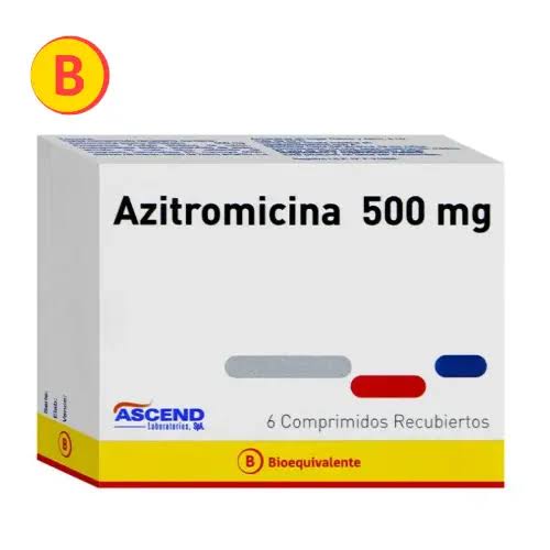 [Azitromicina] Azitromicina 500 mg x 6 comp -Ascend
