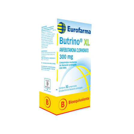 [Anfebutamona] Butrino XL 300 mg x 30 comp