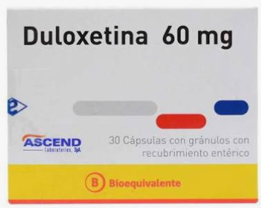 Duloxetina 60mg x 30 cap - Ascend